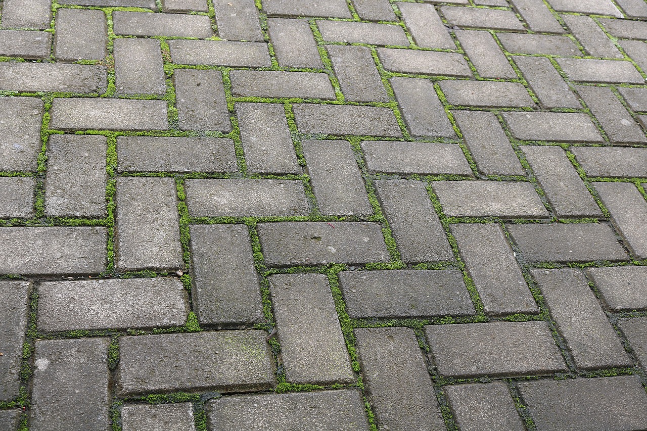 Kostka na placu pod domem. Układanie kostki brukowej betonowej Warszawa